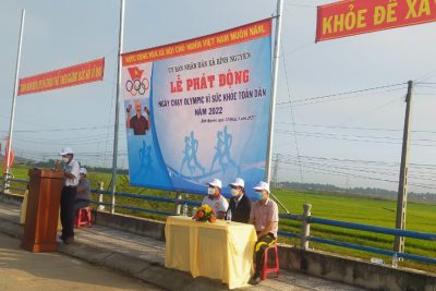 CBGV – NV tham gia Lễ phát động “Ngày chạy Olympic vì sức khỏe toàn dân”